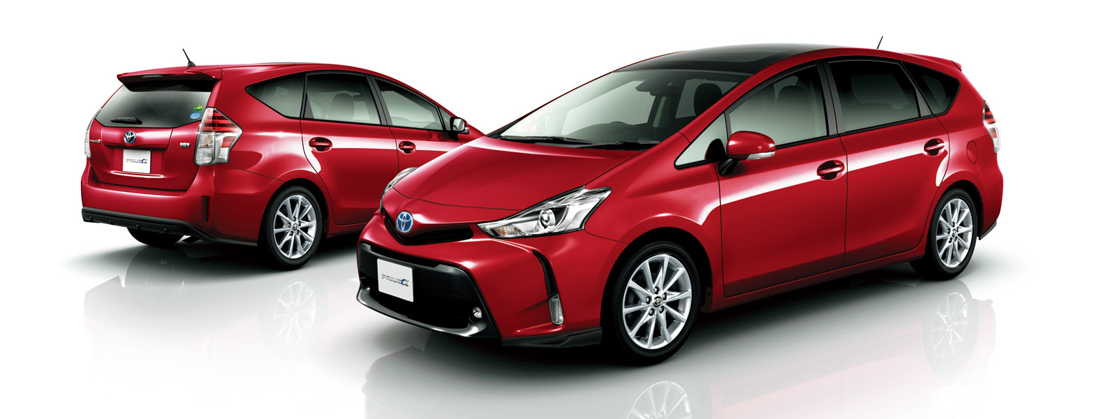 TOYOTA トヨタ PRIUSα プリウス アルファ①～⑦⑨ 8種類 セット プリウスa（トヨタ）の歴代モデル・グレード別カタログ情報